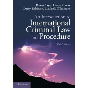 Read more about the article an Introduction on International Criminal Law and Procedure