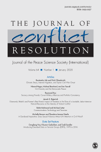 Read more about the article The Journal of Conflict Resolution