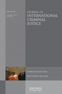 Read more about the article Journal of International Criminal Justice